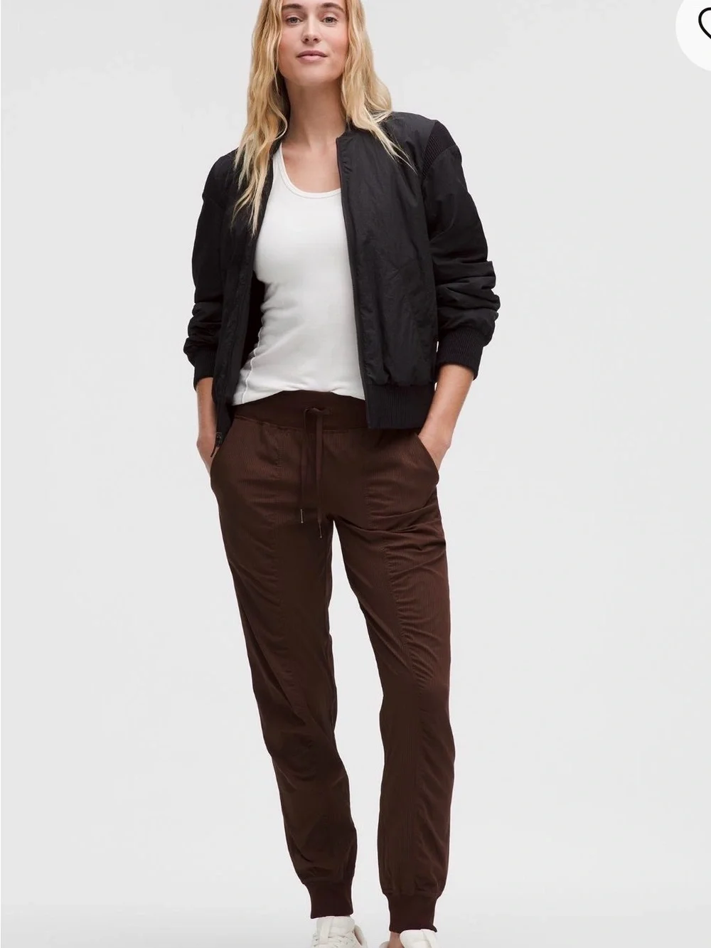 lululemon athletica Brown Drawstring Joggers